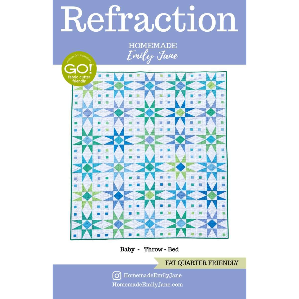 Refraction Quilt Pattern (Paper)